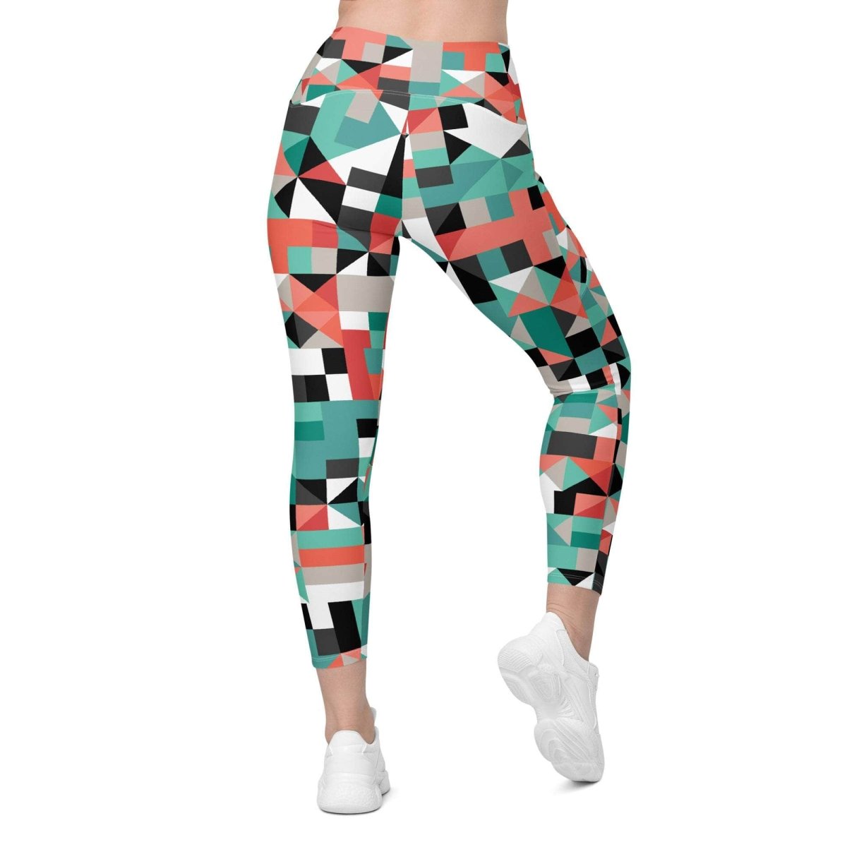 Pixel Clash Leggings - unik.fashion