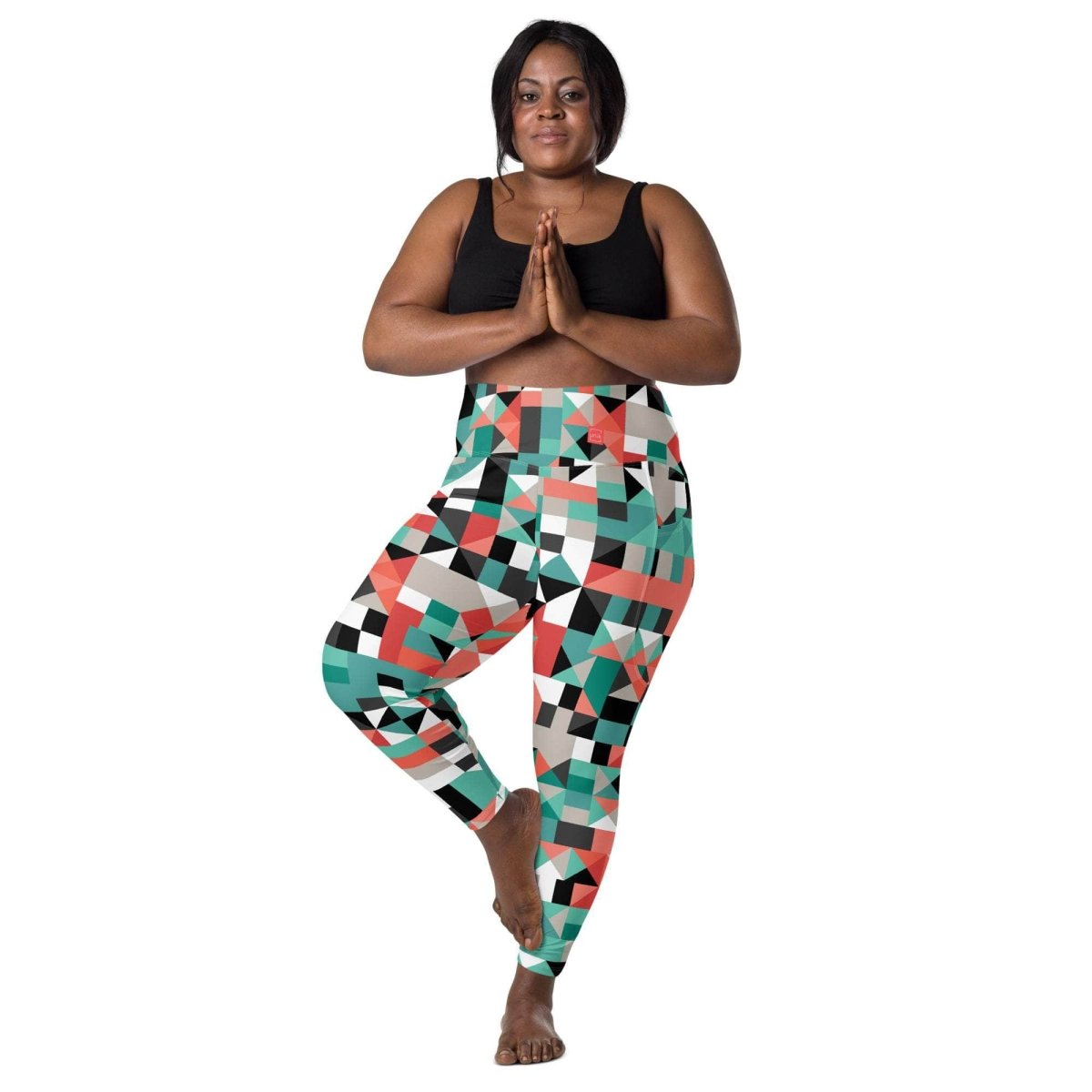 Pixel Clash Leggings - unik.fashion