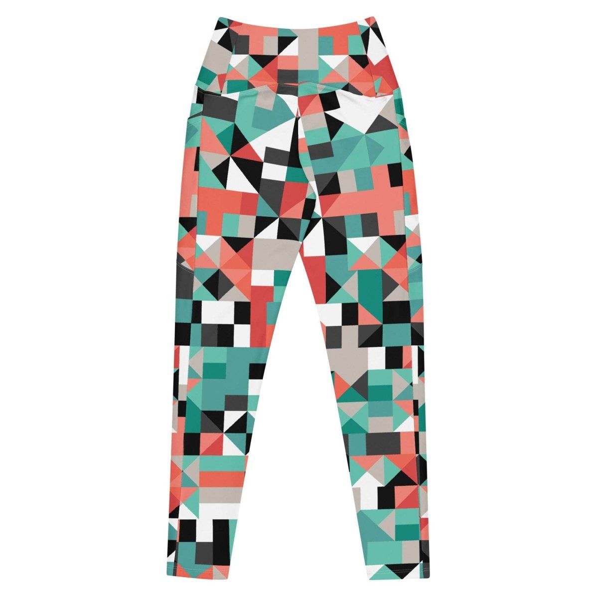 Pixel Clash Leggings - unik.fashion