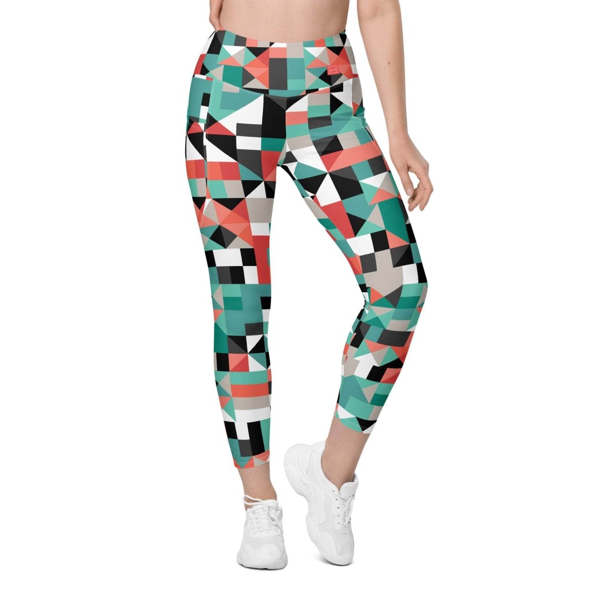 Pixel Clash Leggings - unik.fashion