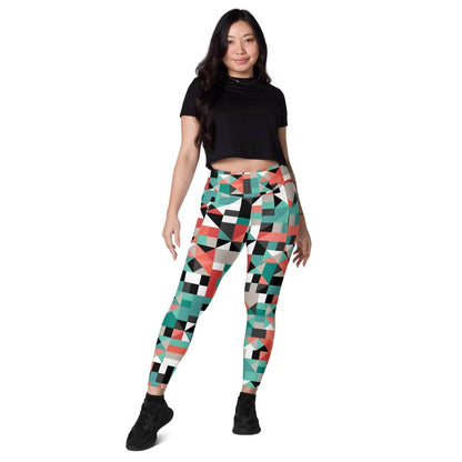 Pixel Clash Leggings - unik.fashion