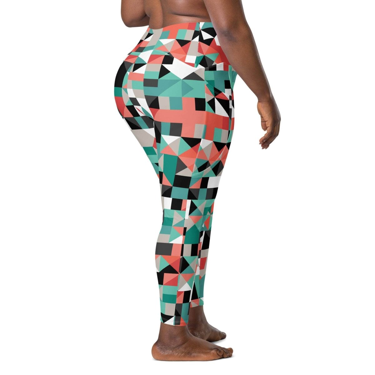 Pixel Clash Leggings - unik.fashion