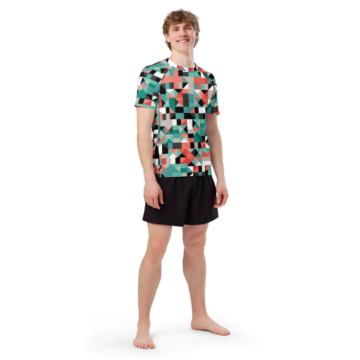 Pixel Clash rash guard - unik.fashion