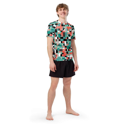 Pixel Clash rash guard - unik.fashion