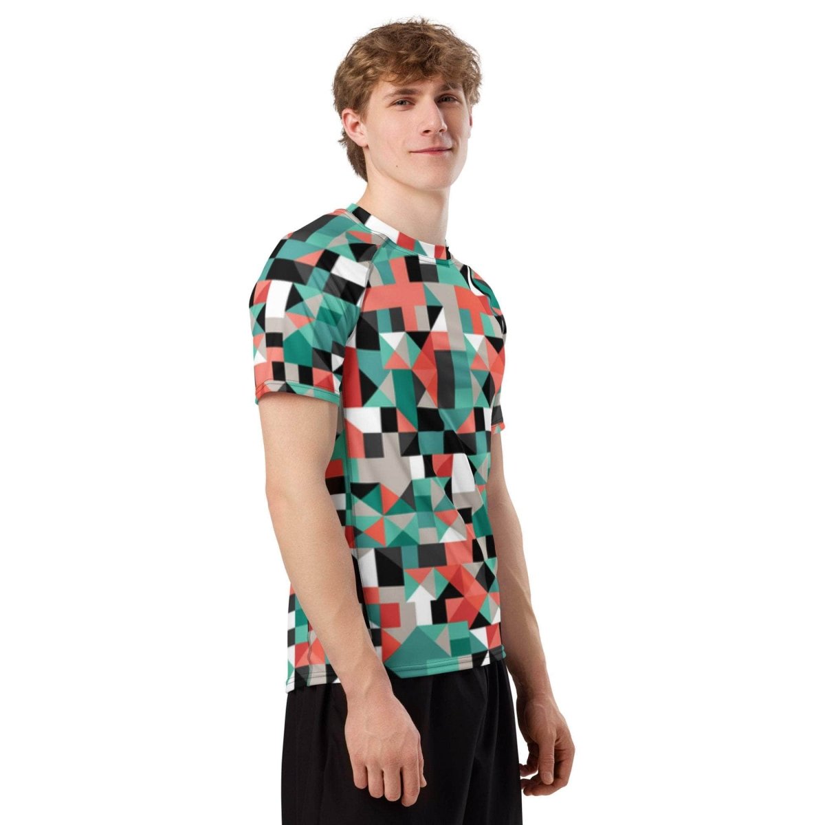 Pixel Clash rash guard - unik.fashion
