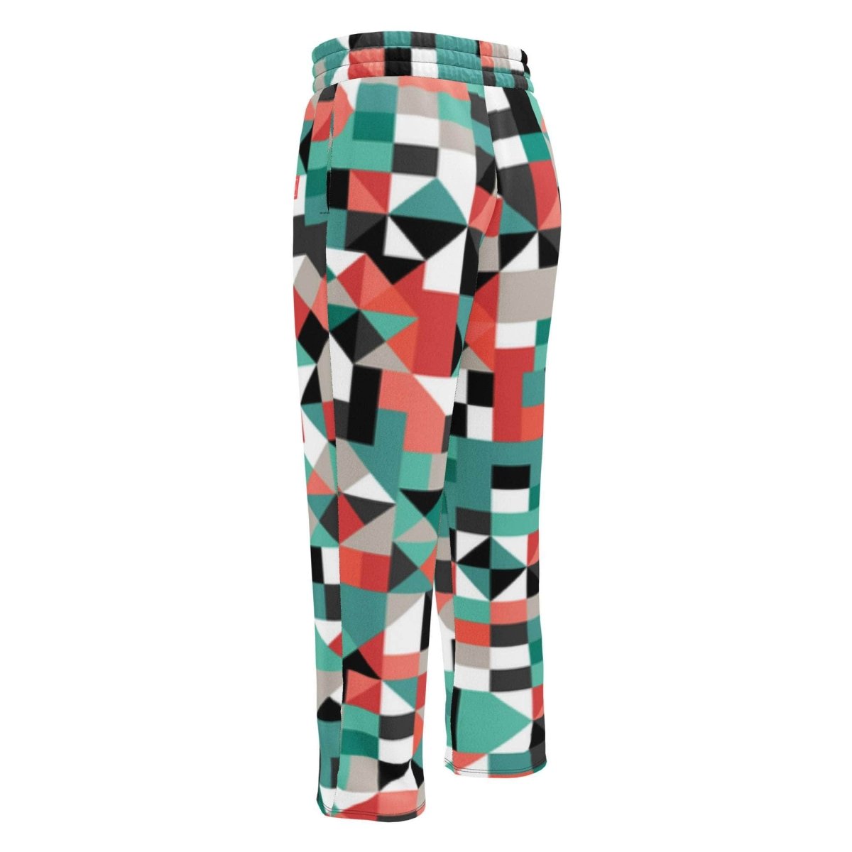 Pixel Clash Wide-leg joggers - unik.fashion