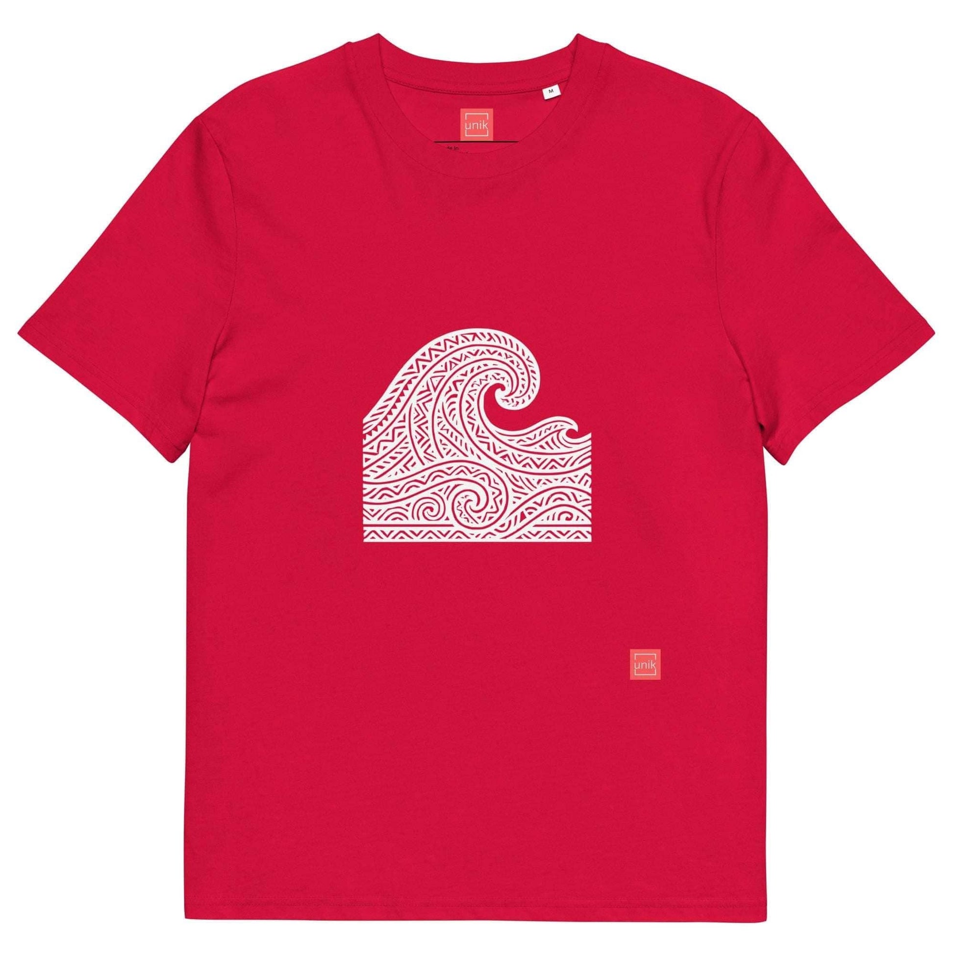 unik.fashion Red / S Waves t-shirt