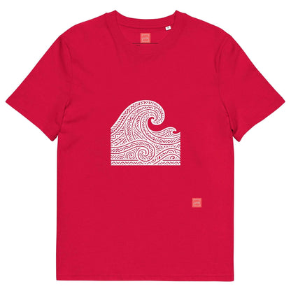 unik.fashion Red / S Waves t-shirt