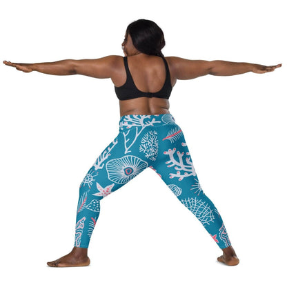 Reef Glow Leggings - unik.fashion