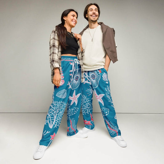 unik.fashion Reff Glow Wide-leg joggers
