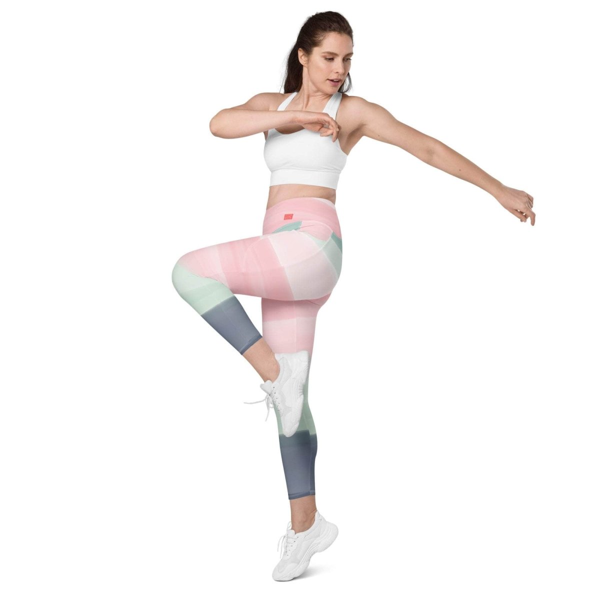 Sunset Foam Leggings - unik.fashion