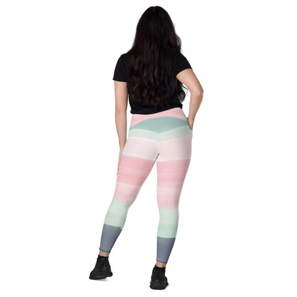 Sunset Foam Leggings - unik.fashion