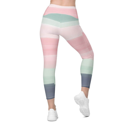 Sunset Foam Leggings - unik.fashion