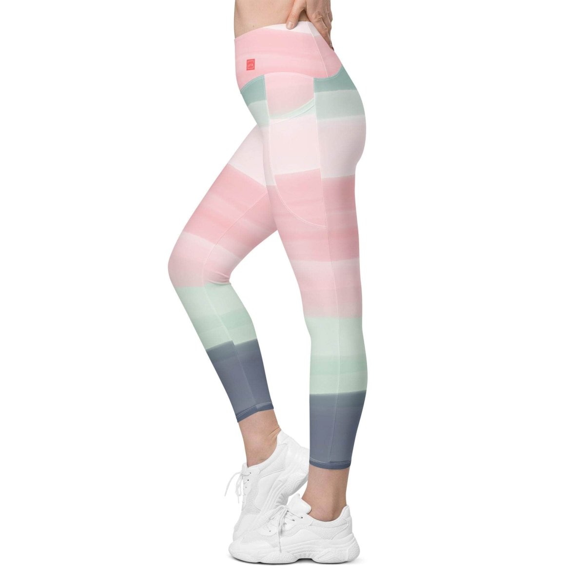 Sunset Foam Leggings - unik.fashion