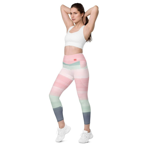 Sunset Foam Leggings - unik.fashion