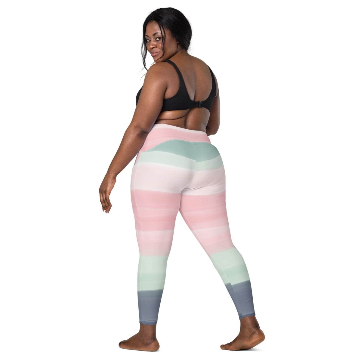 Sunset Foam Leggings - unik.fashion