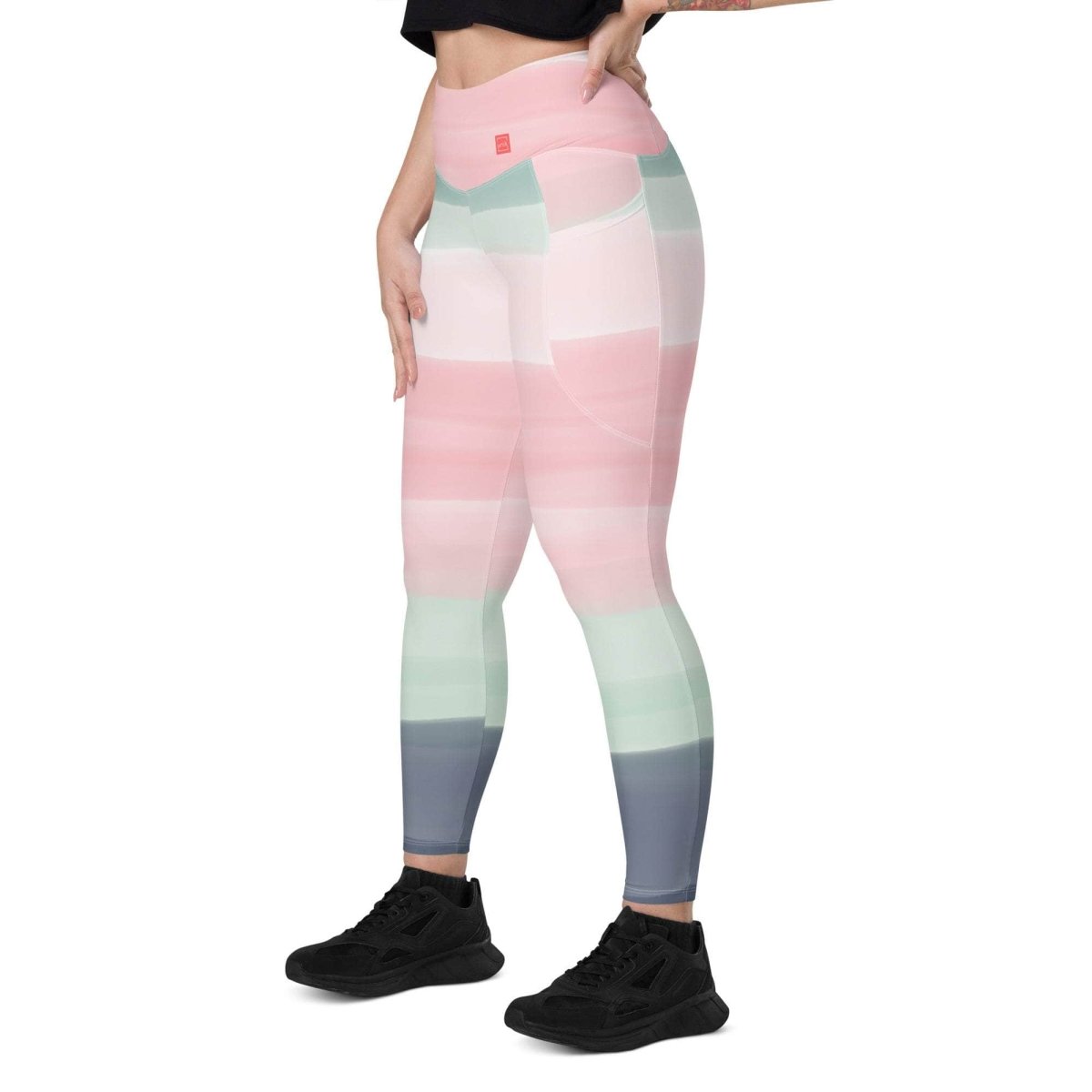 Sunset Foam Leggings - unik.fashion