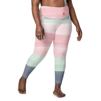 Sunset Foam Leggings - unik.fashion