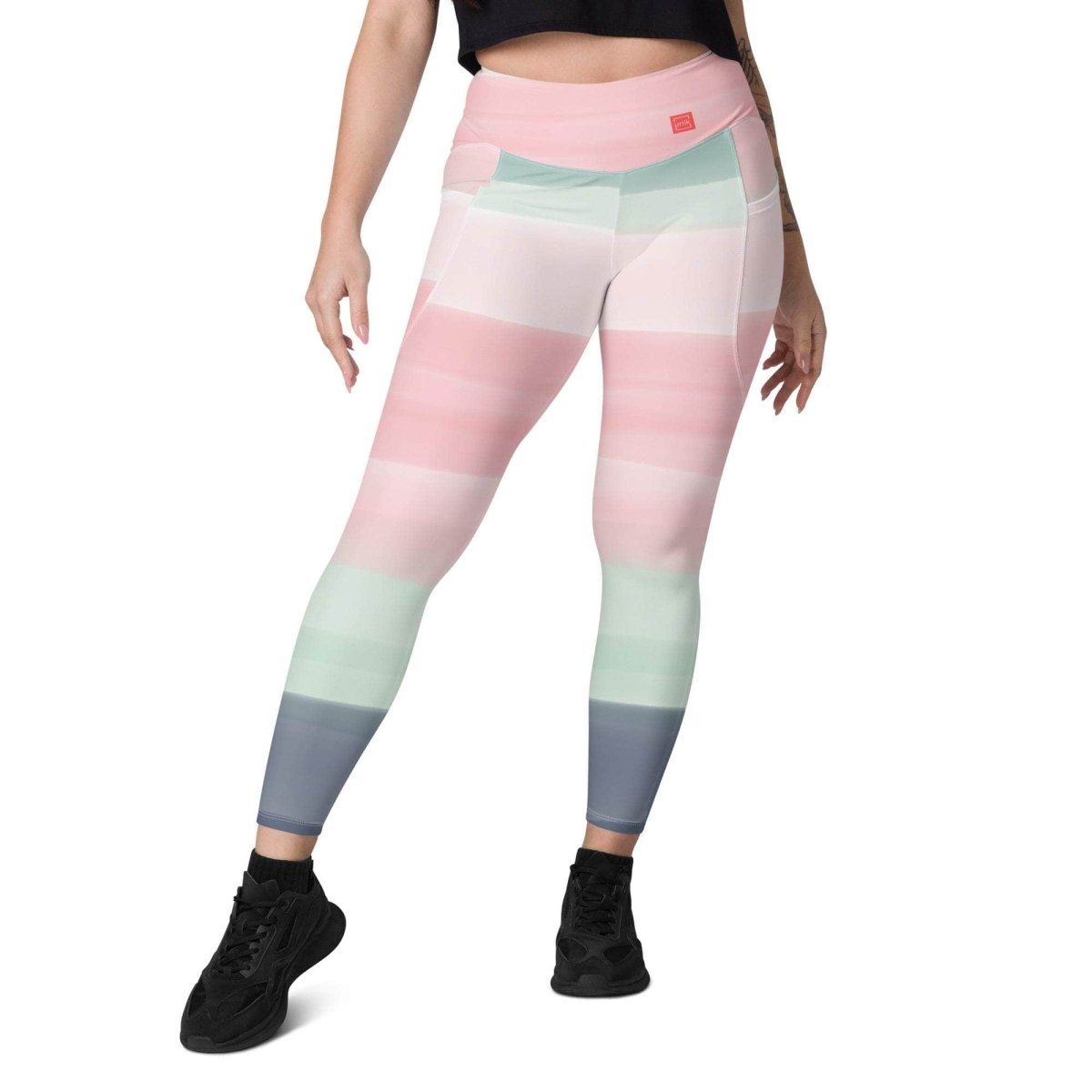 Sunset Foam Leggings - unik.fashion