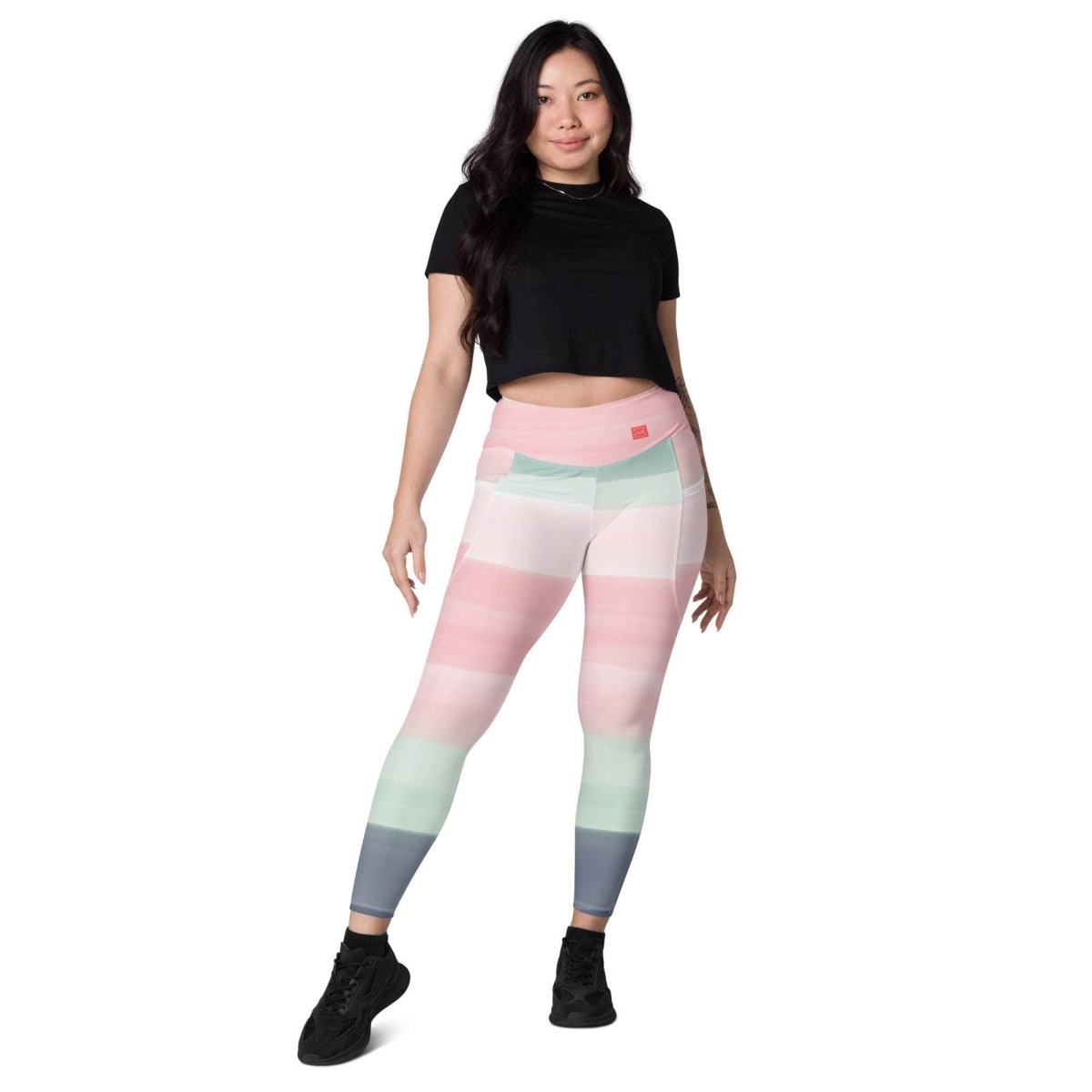 Sunset Foam Leggings - unik.fashion