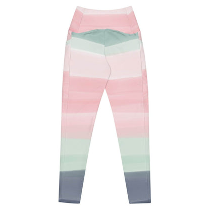 Sunset Foam Leggings - unik.fashion
