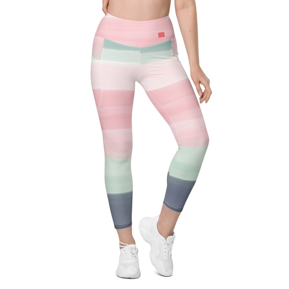 Sunset Foam Leggings - unik.fashion