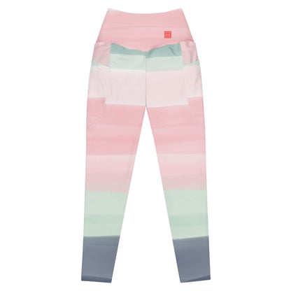 Sunset Foam Leggings - unik.fashion