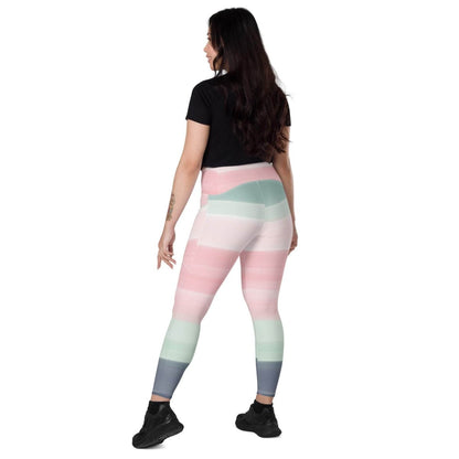Sunset Foam Leggings - unik.fashion