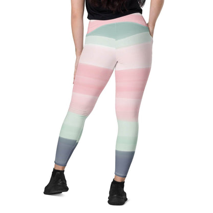 Sunset Foam Leggings - unik.fashion