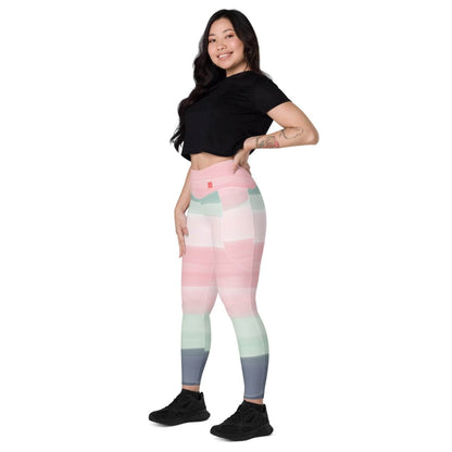 Sunset Foam Leggings - unik.fashion