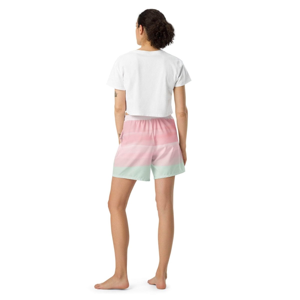 Sunset Foam Long Shorts - unik.fashion