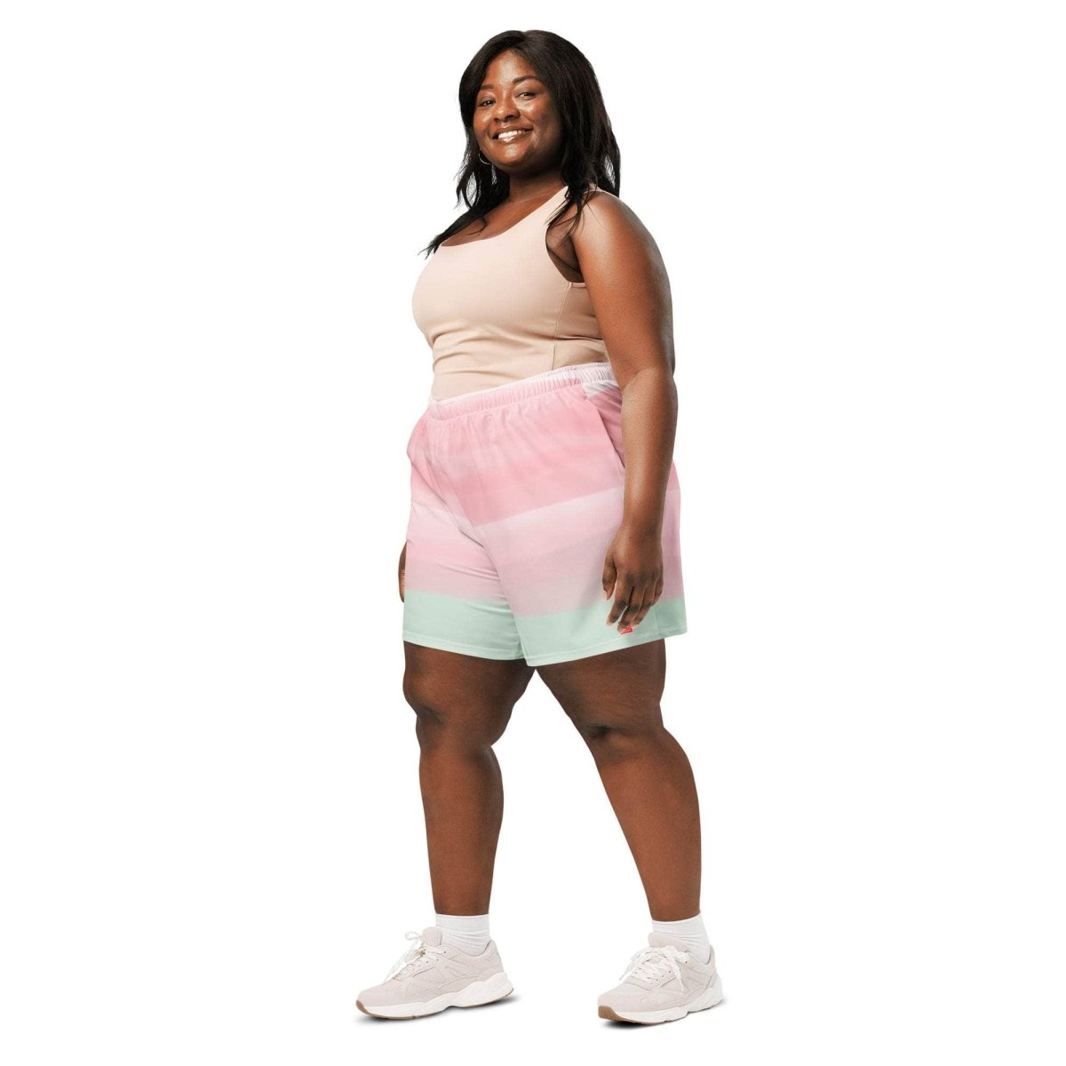 Sunset Foam Long Shorts - unik.fashion