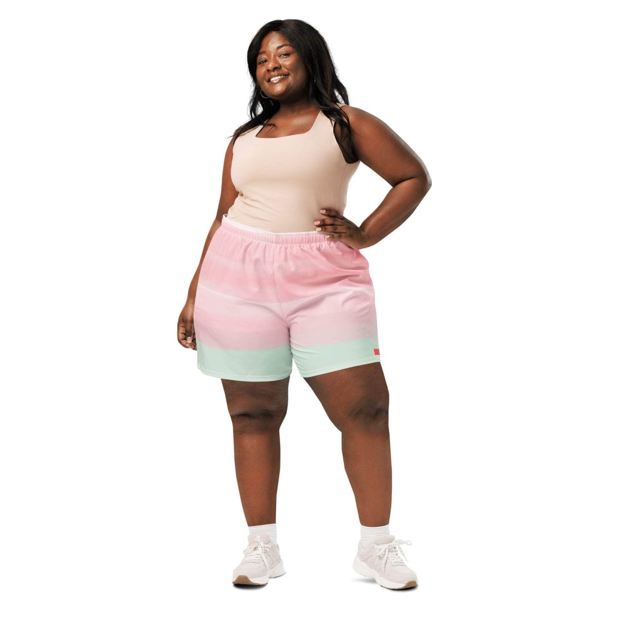 Sunset Foam Long Shorts - unik.fashion