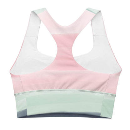 Sunset Foam Sports Bra - unik.fashion