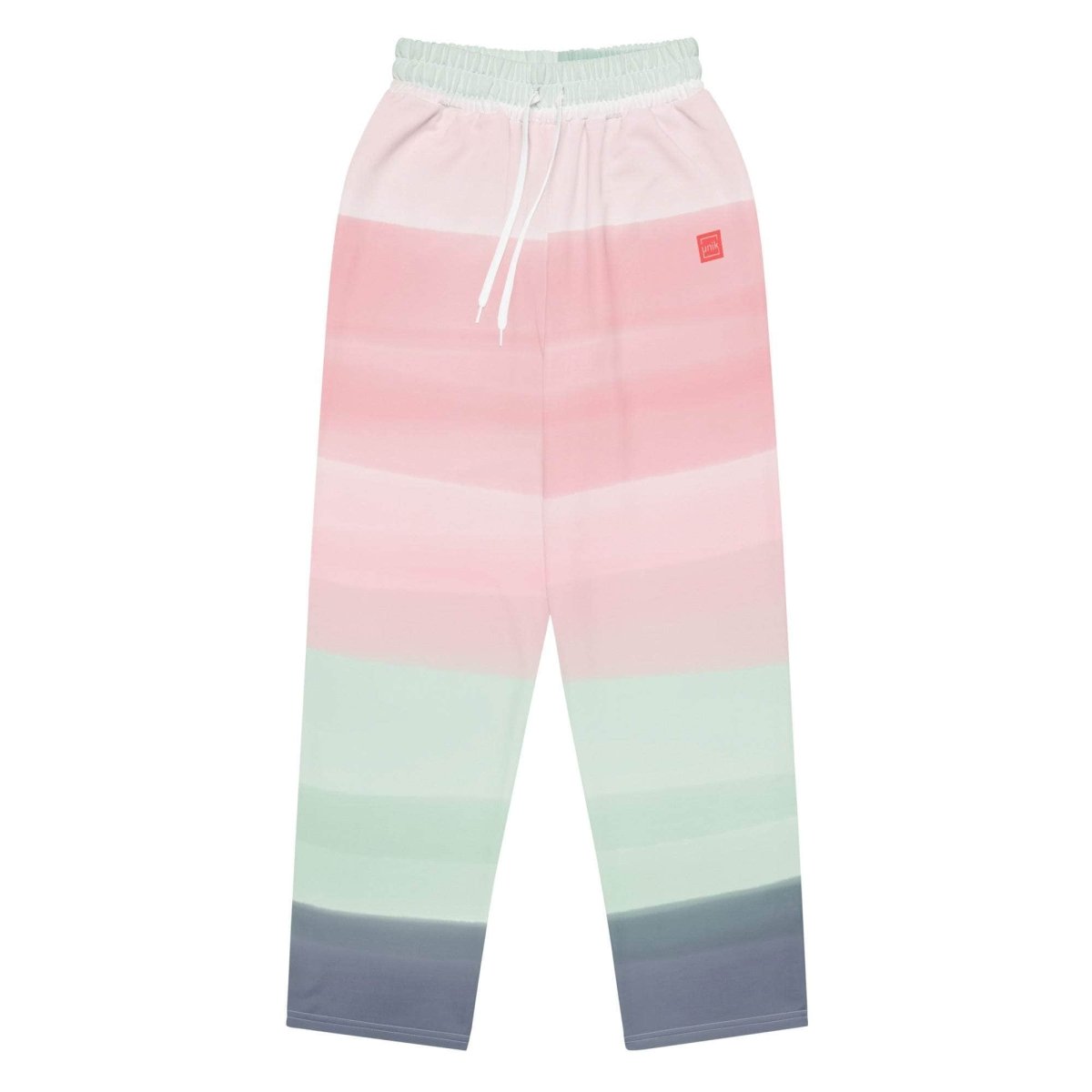 Sunset Foam Wide-leg joggers - unik.fashion