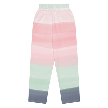 Sunset Foam Wide-leg joggers - unik.fashion