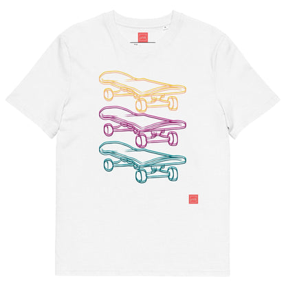 unik.fashion White / S Skate t-shirt