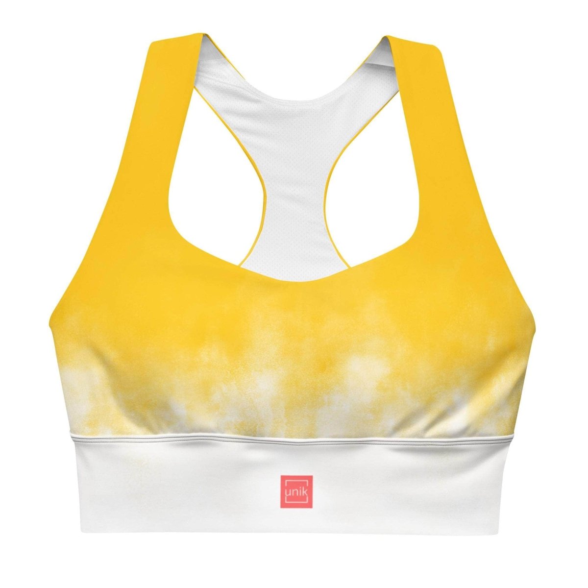 Golden Cloud Sports Bra - unik.fashion